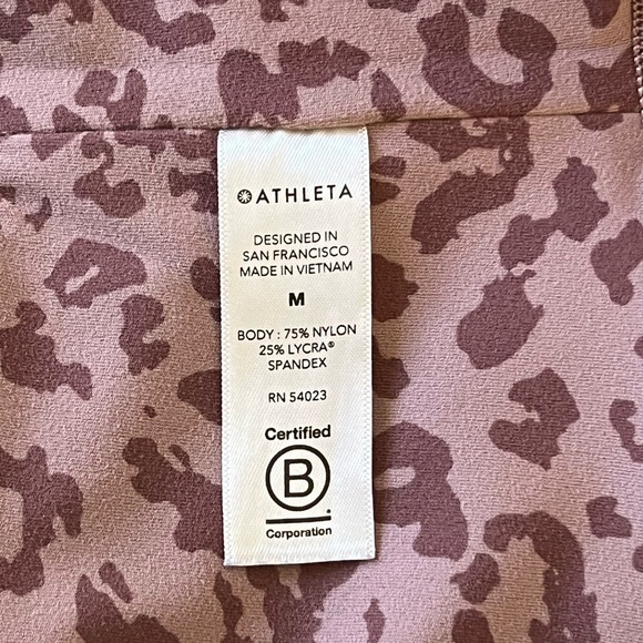 Athleta Leopard Elation Ultra High Rise Tight - Picture 7 of 8